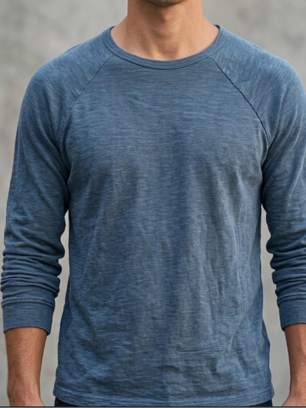 Rag & Bone Men’s Blue 100% Cotton Long Sleeve Shirt - Size L